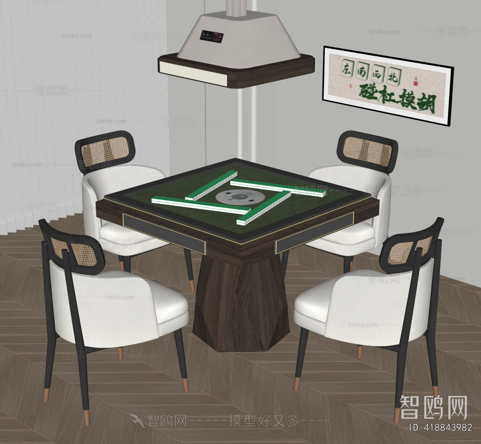 New Chinese Style Mahjong Tables And Chairs