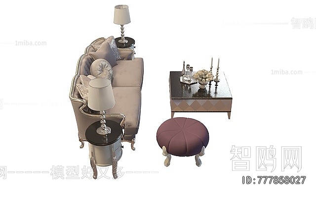 European Style Sofa Combination