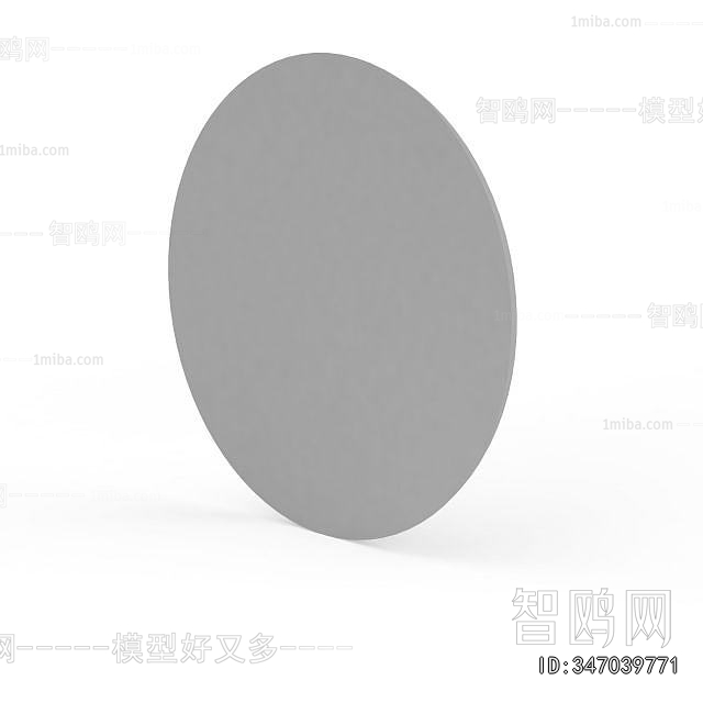 European Style Plaster Carved Top Plate