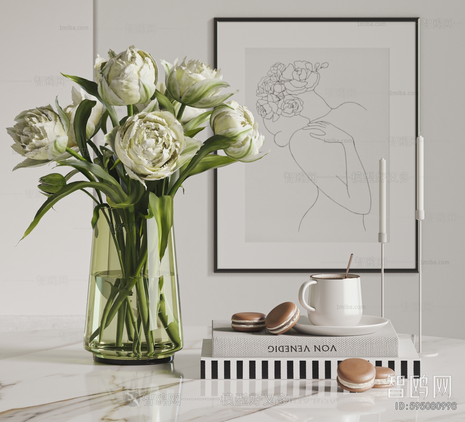 Modern Flower Arrangement