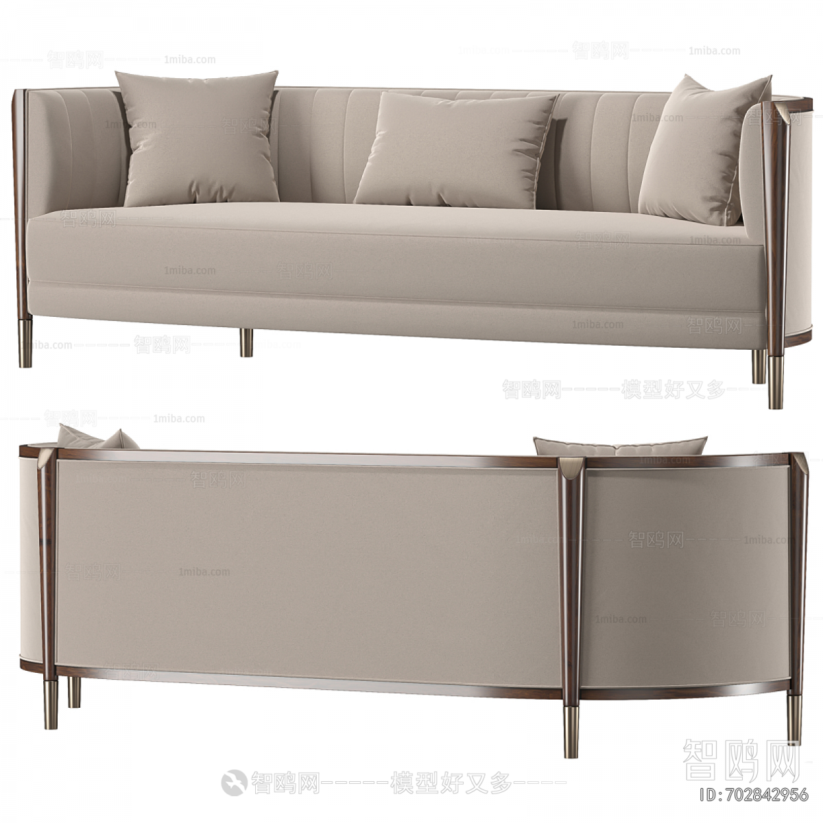 Modern Three-seat Sofa