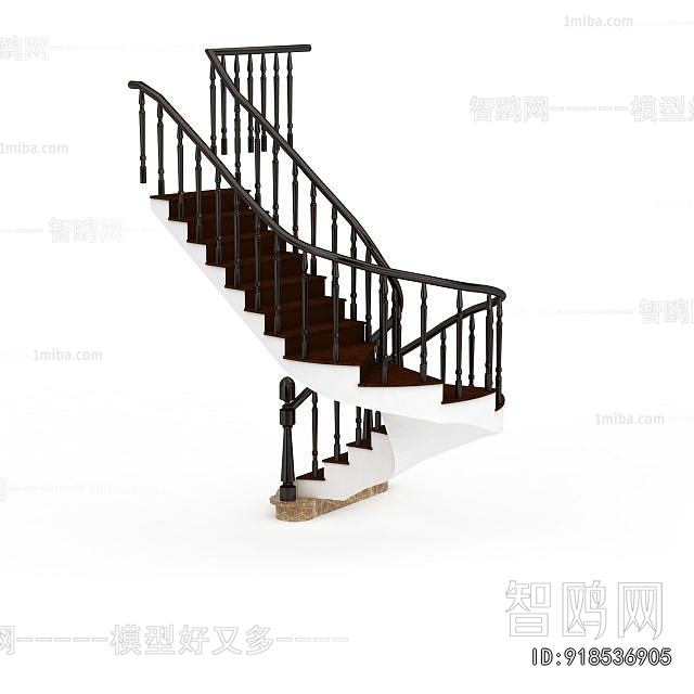 Modern Rotating Staircase