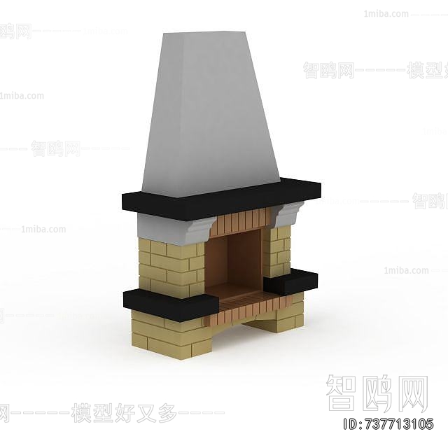 European Style Fireplace