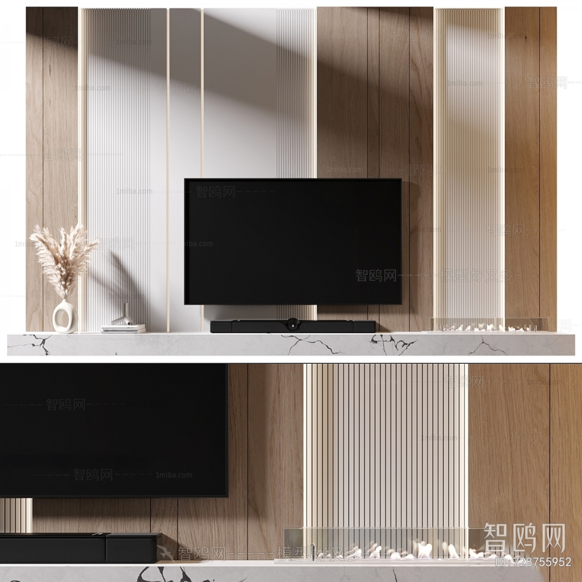 Modern TV Wall