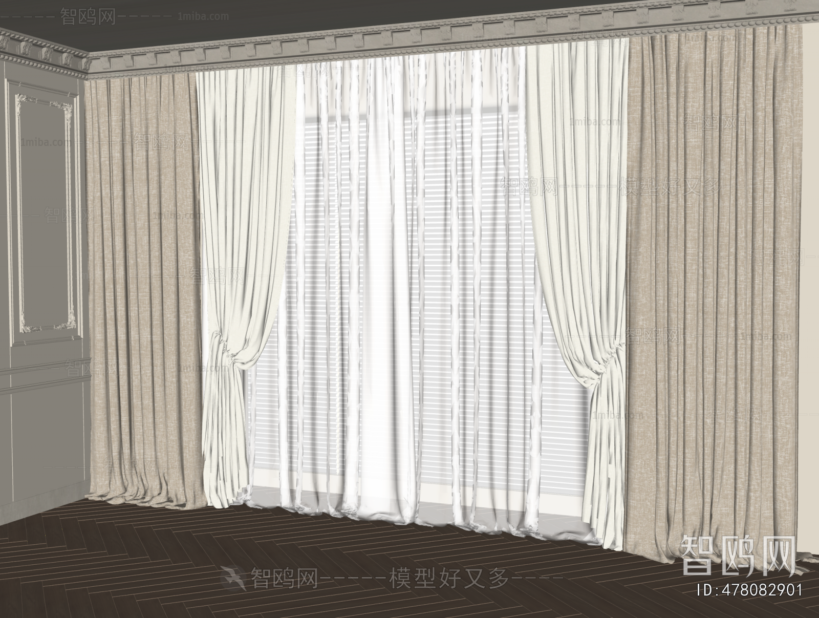 French Style The Curtain