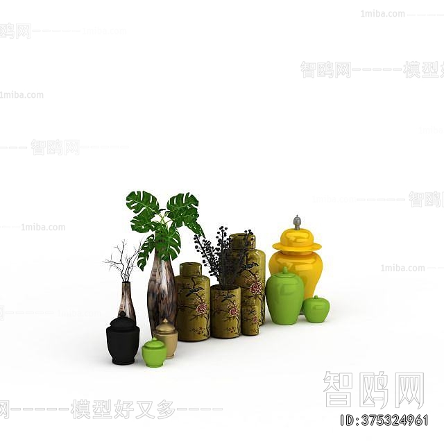 New Chinese Style Decorative Set