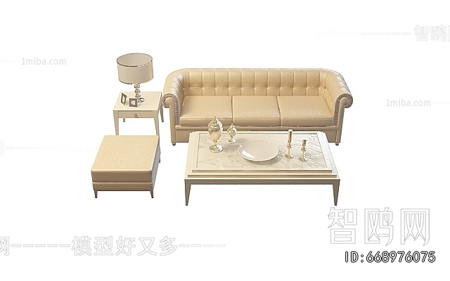 European Style Sofa Combination