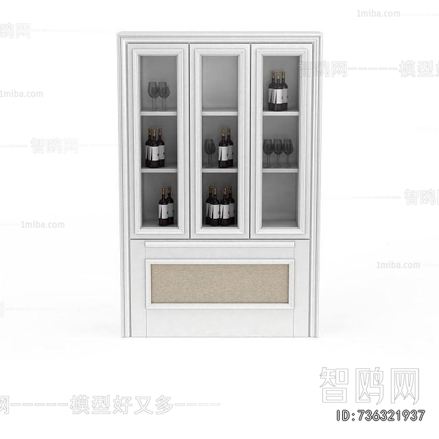 European Style Wine Cabinet
