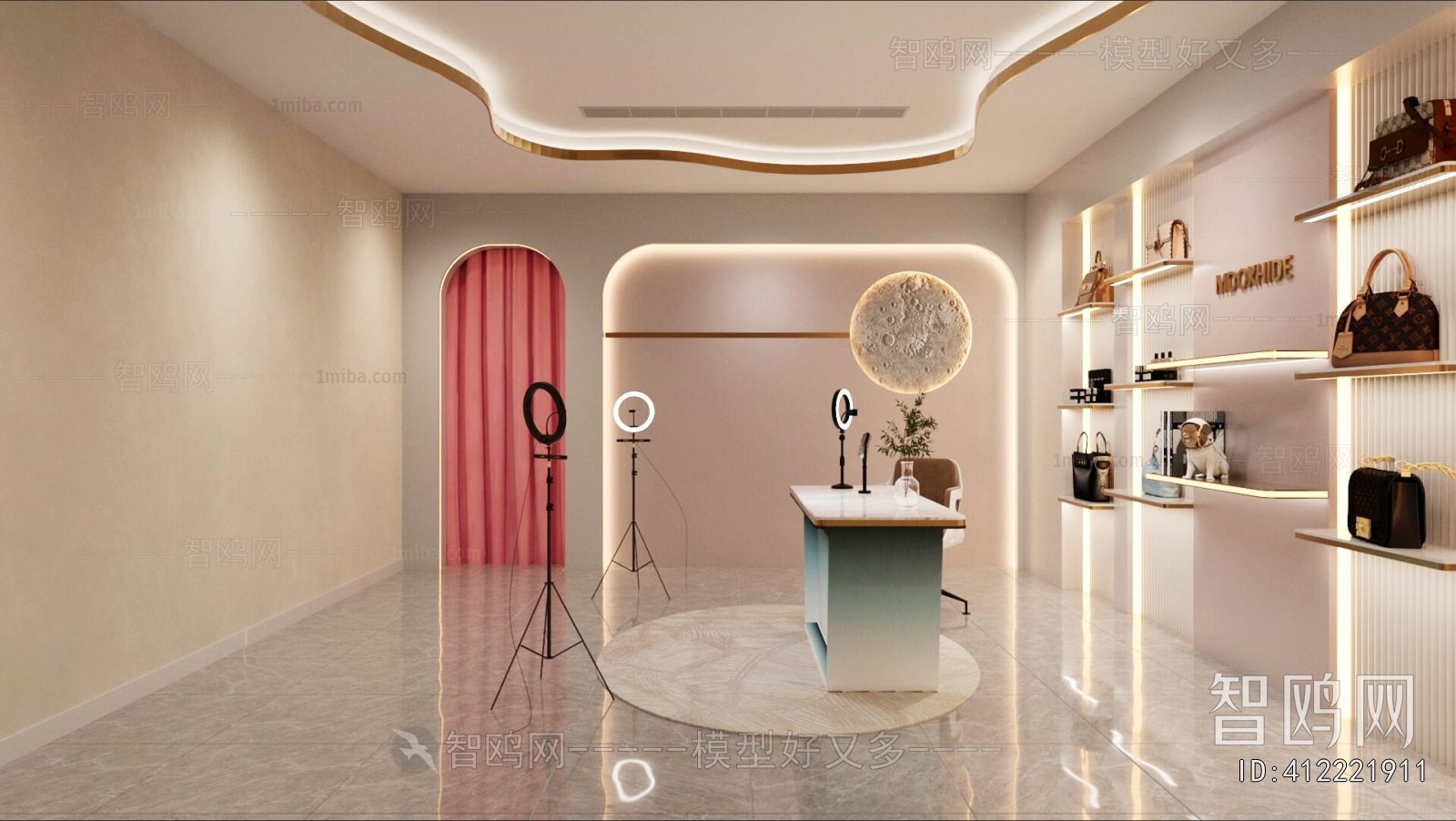 Modern Studio/Recording Studio/Live Room