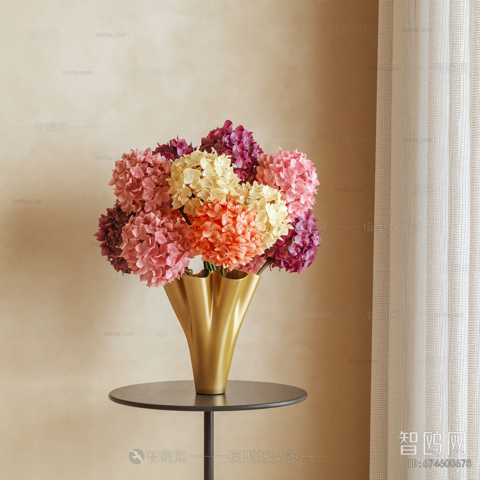 Modern Flower Arrangement