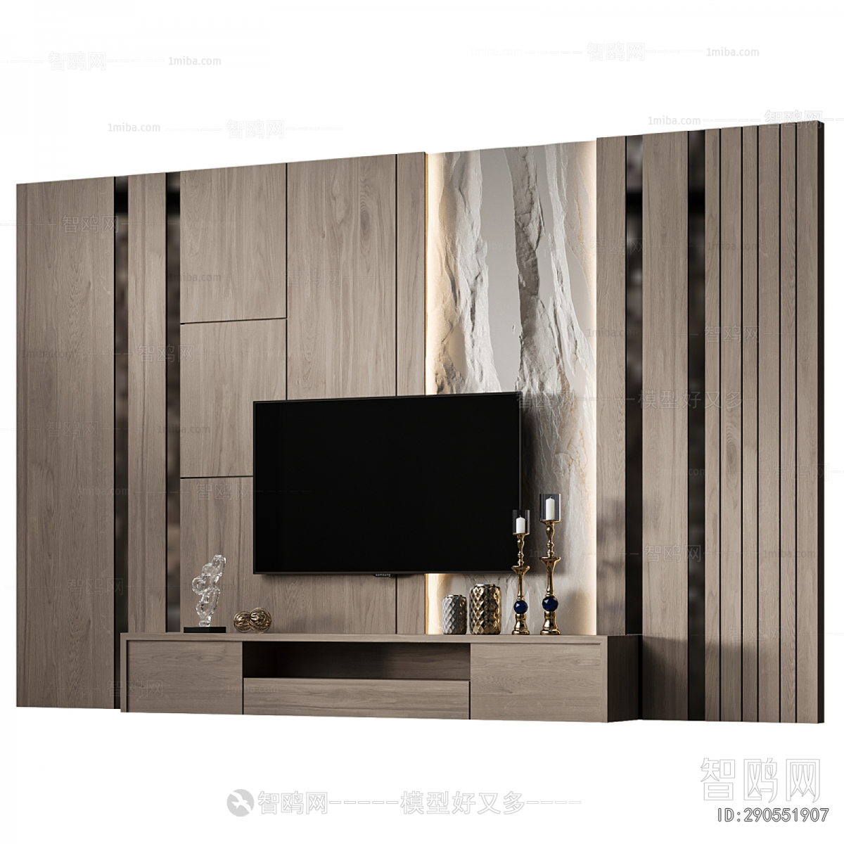 Modern TV Wall