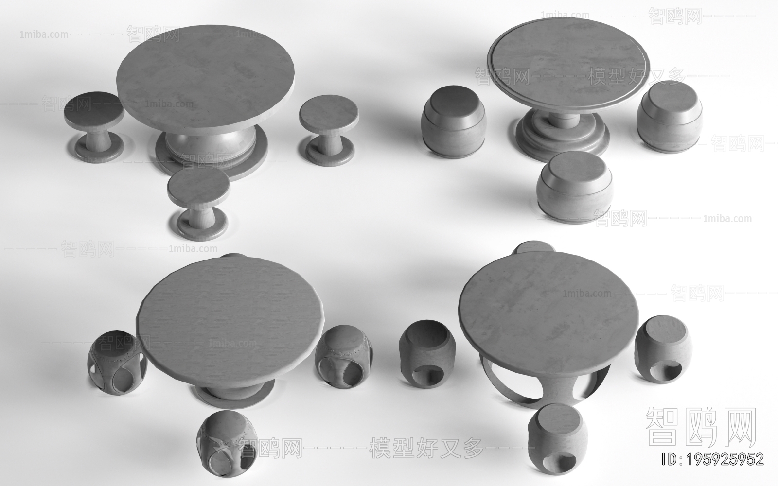 New Chinese Style Outdoor Tables And Chairs