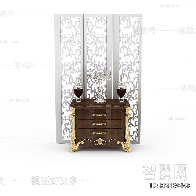 European Style Entrance Cabinet
