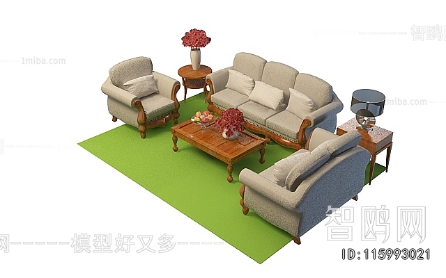 European Style Sofa Combination