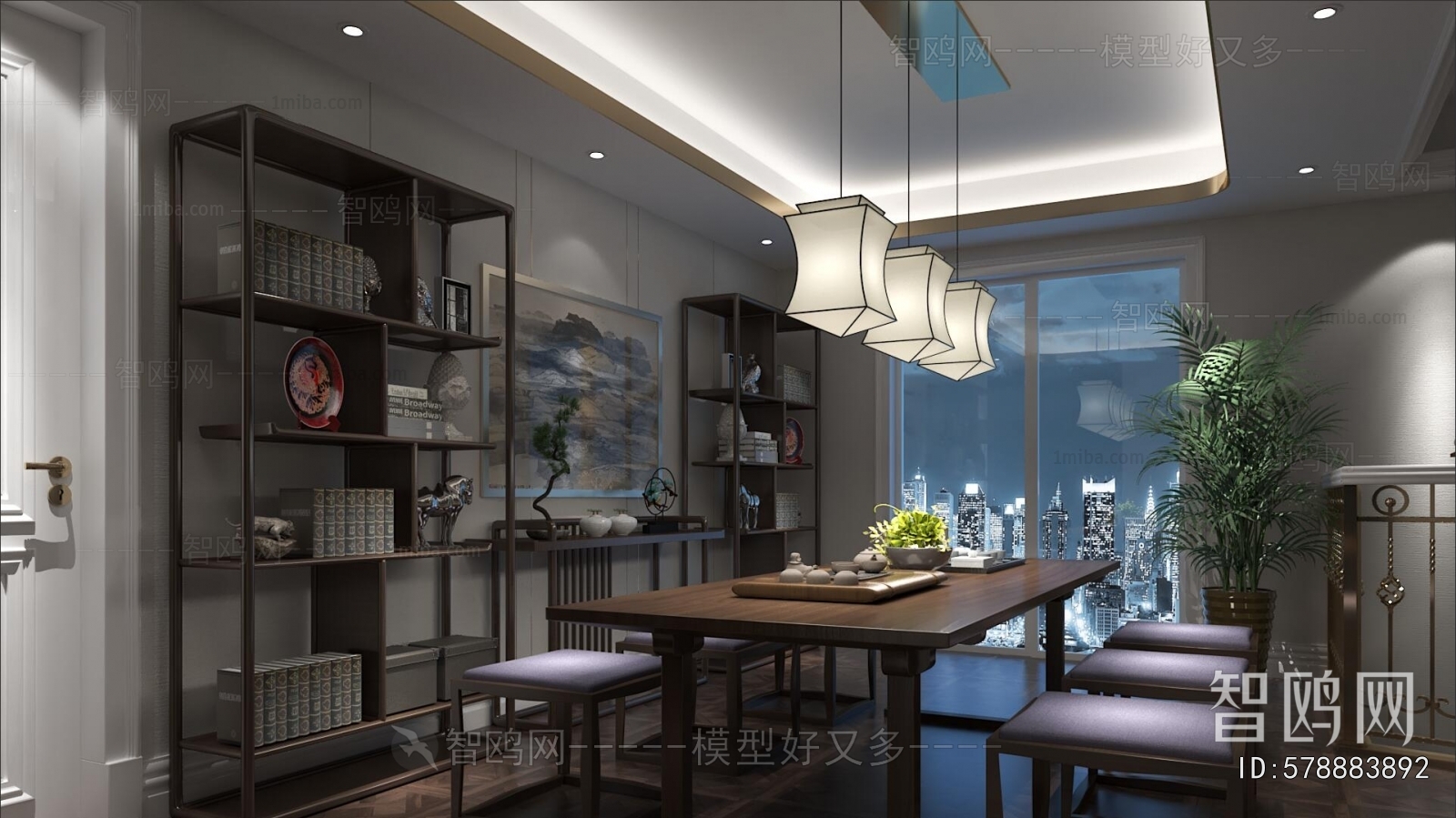 New Chinese Style Tea House