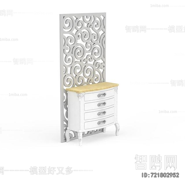 European Style Entrance Cabinet