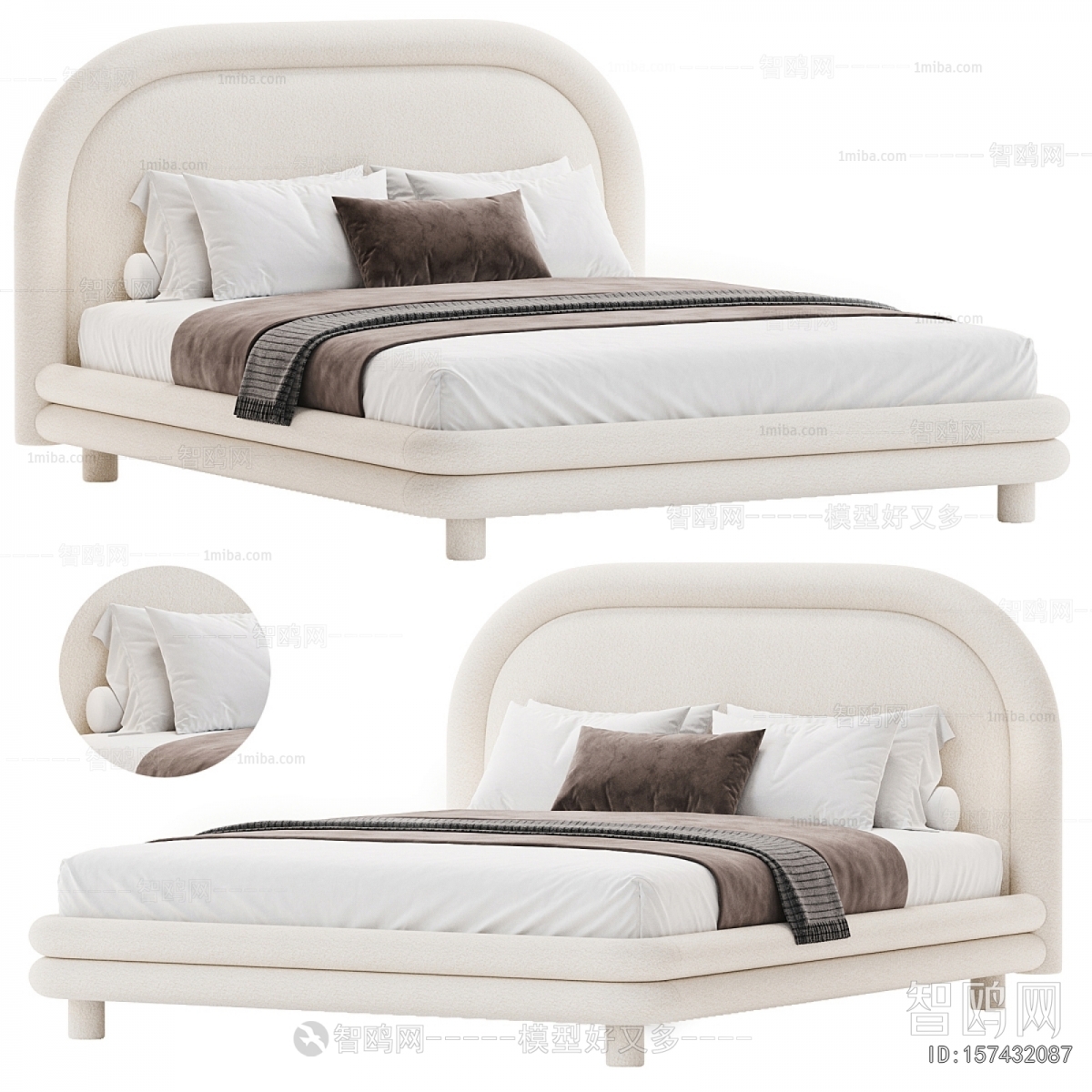 Modern Double Bed