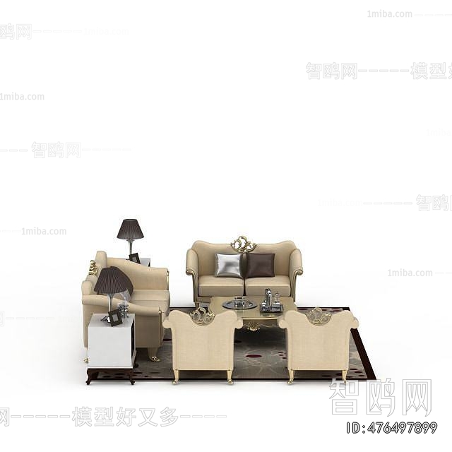 European Style Sofa Combination