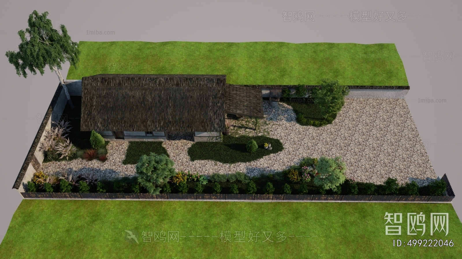 Modern Courtyard/landscape