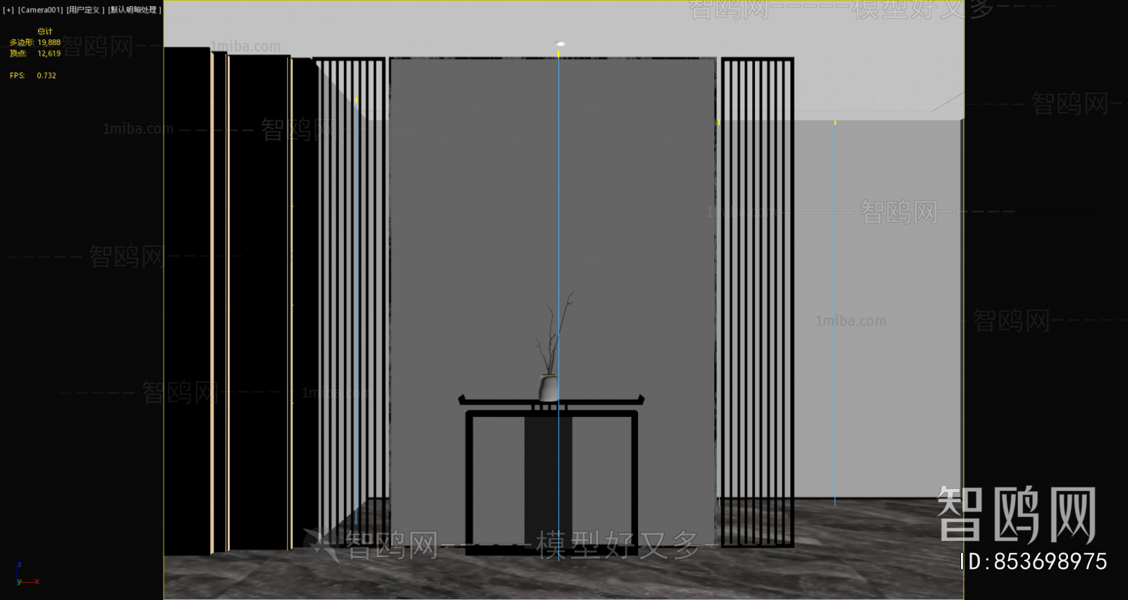 New Chinese Style Hallway