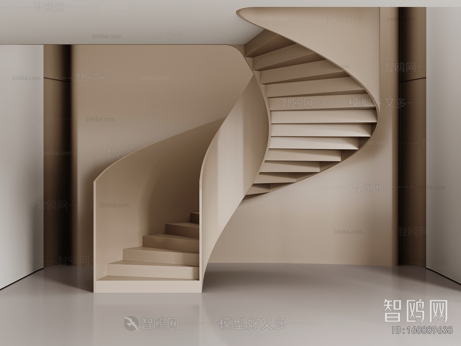 Modern Rotating Staircase