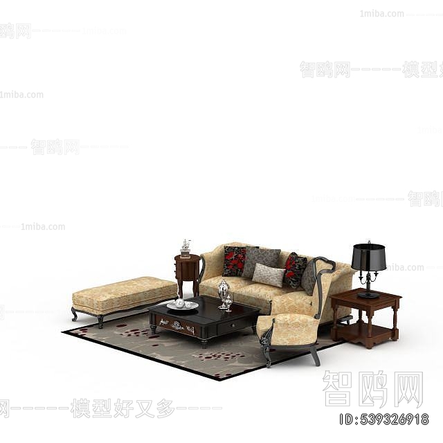 European Style Sofa Combination