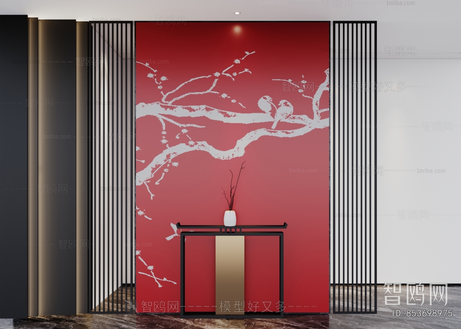 New Chinese Style Hallway