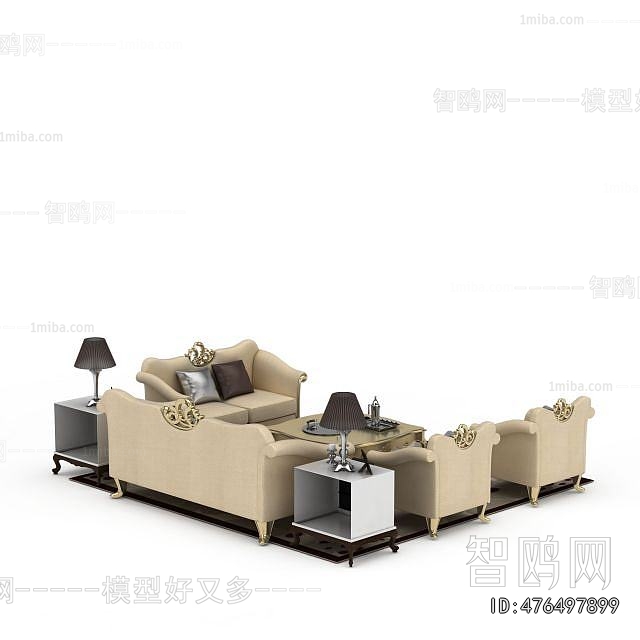 European Style Sofa Combination