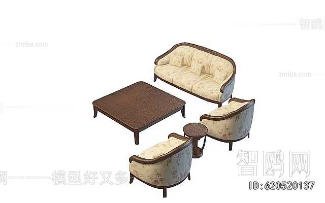 European Style Sofa Combination