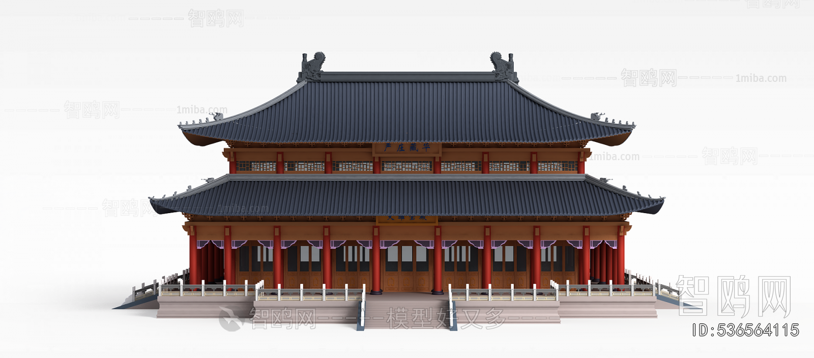 Chinese Style Ancient Architectural Buildings