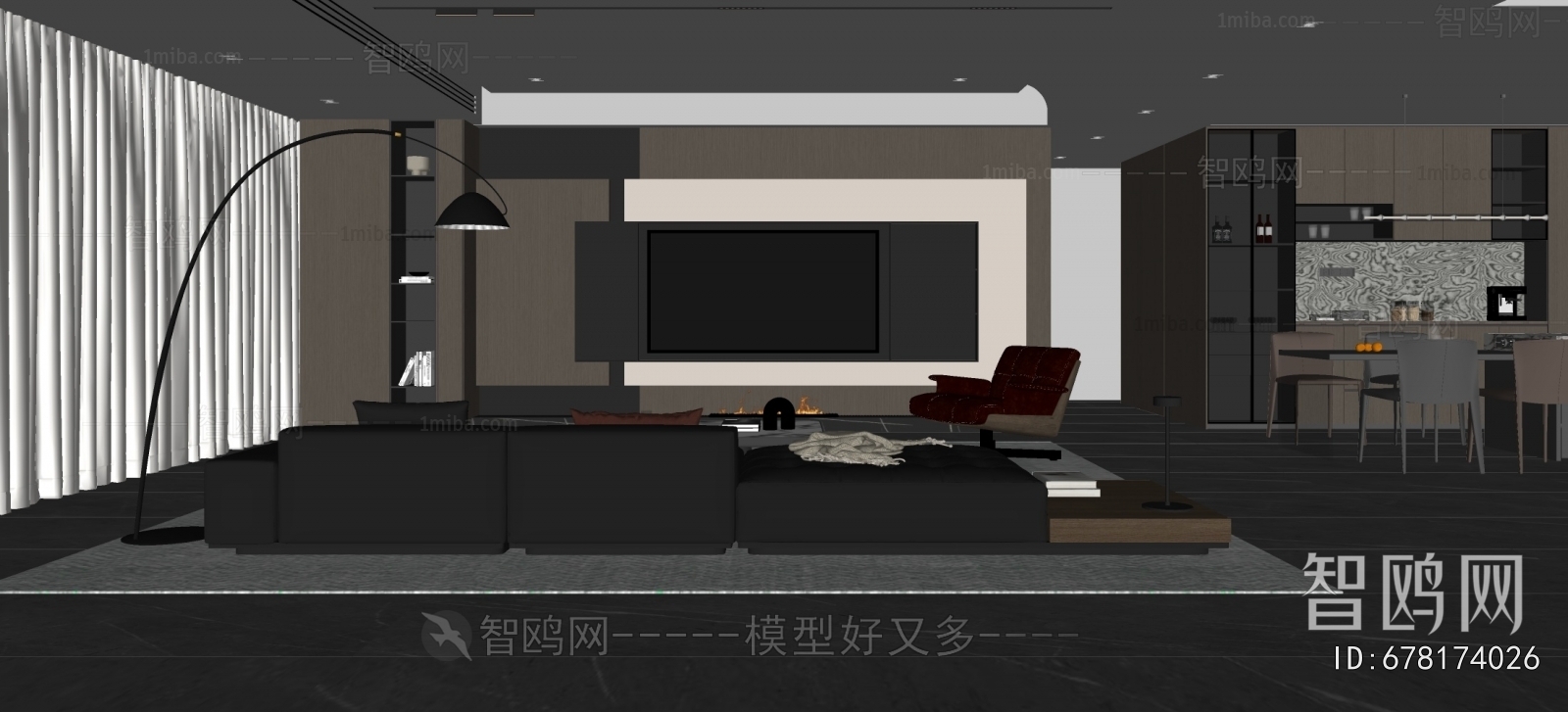 Modern A Living Room