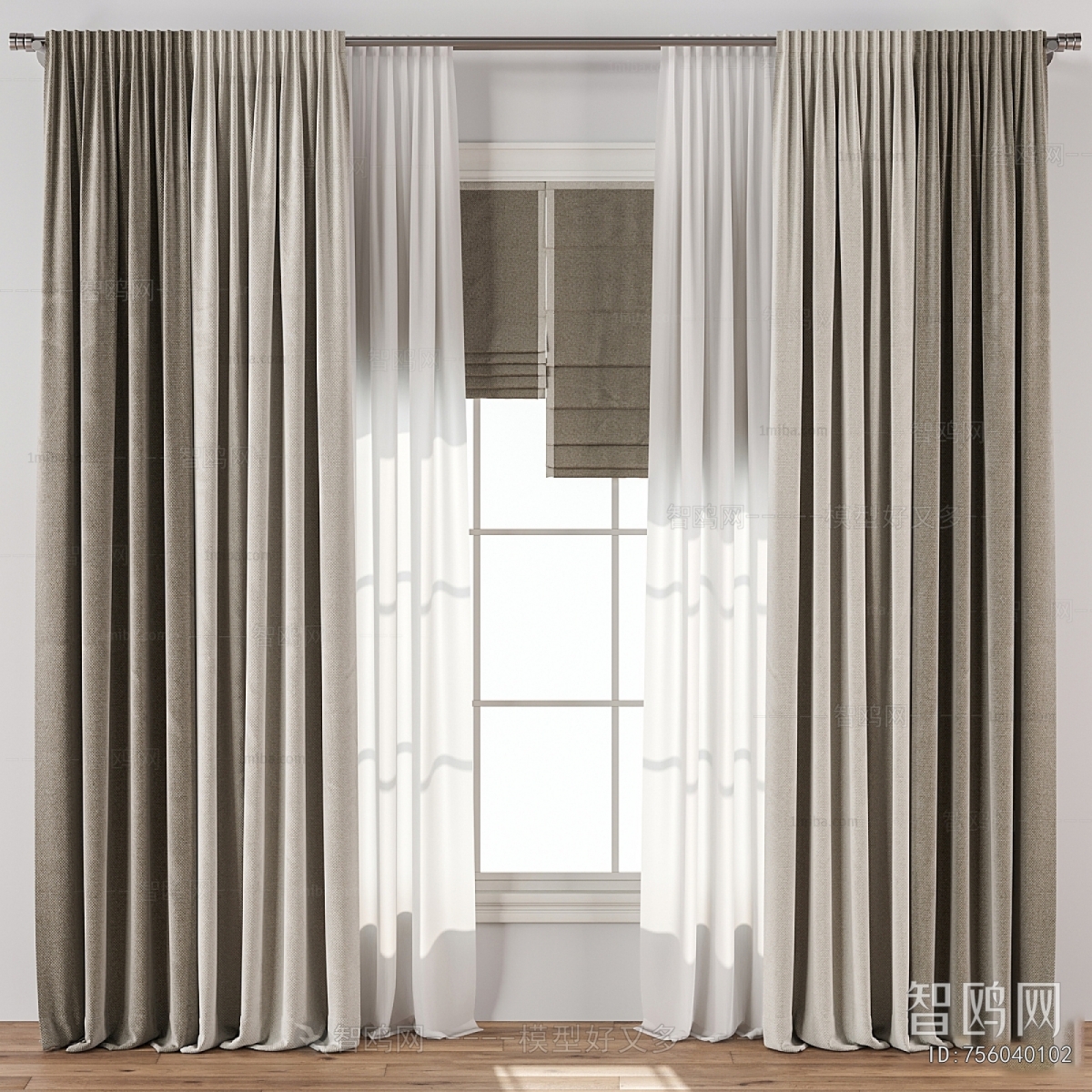 Modern The Curtain