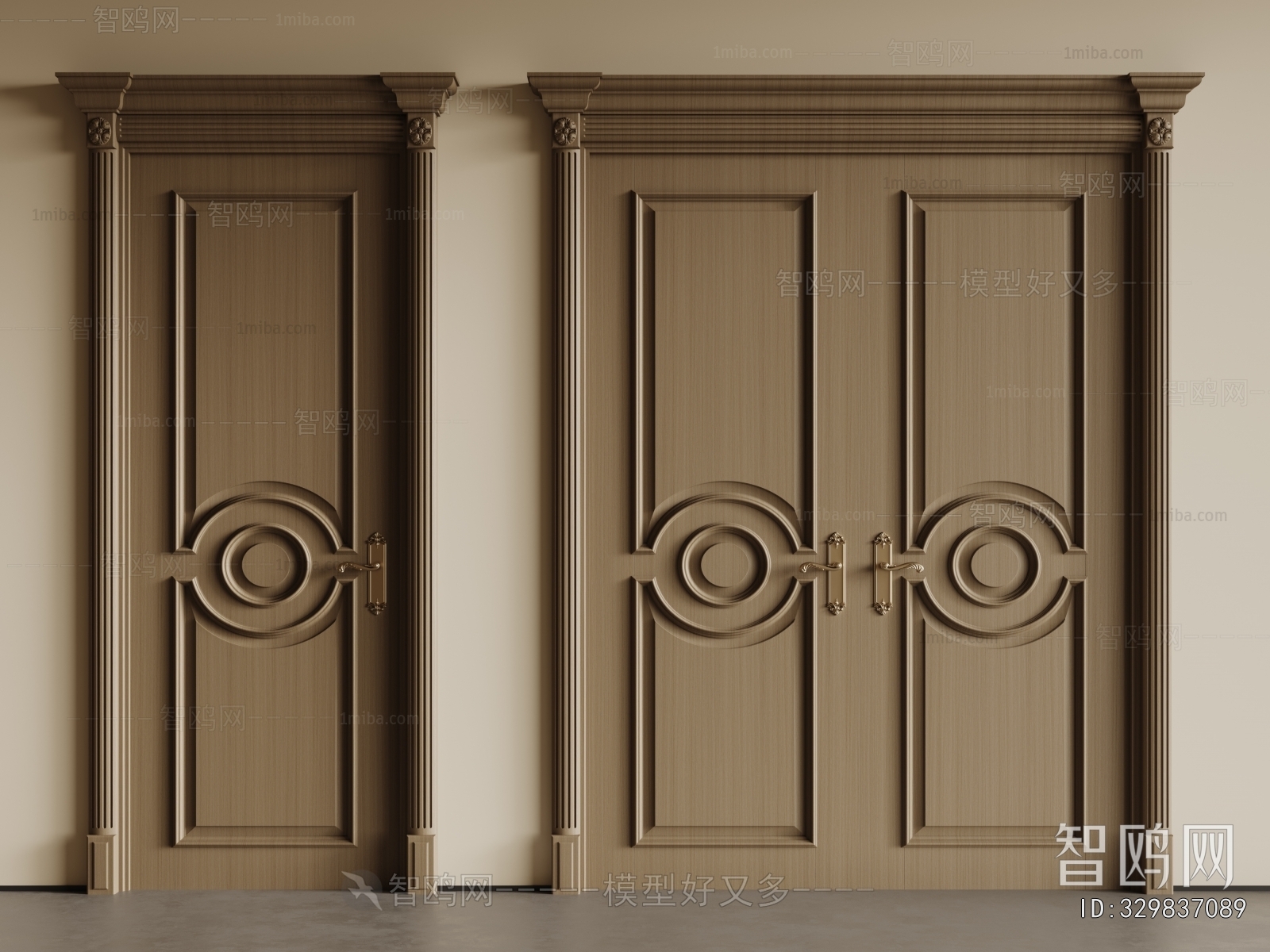 European Style Single Door