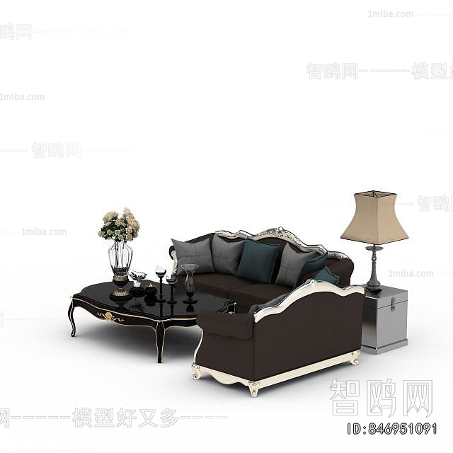 European Style Sofa Combination