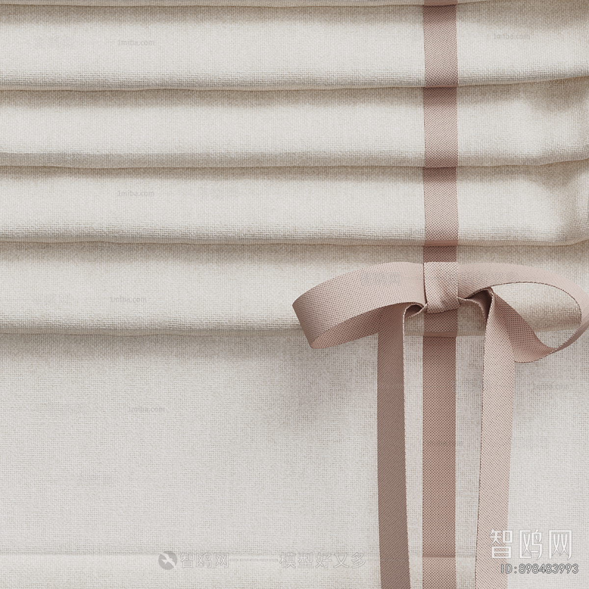 New Chinese Style Roman Curtain