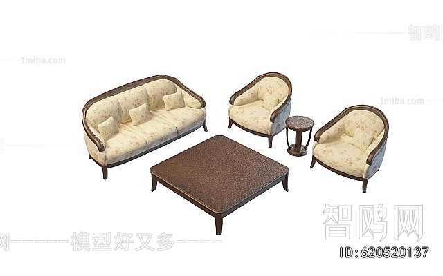 European Style Sofa Combination