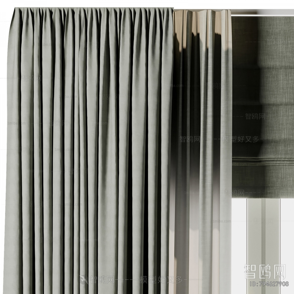 Modern The Curtain
