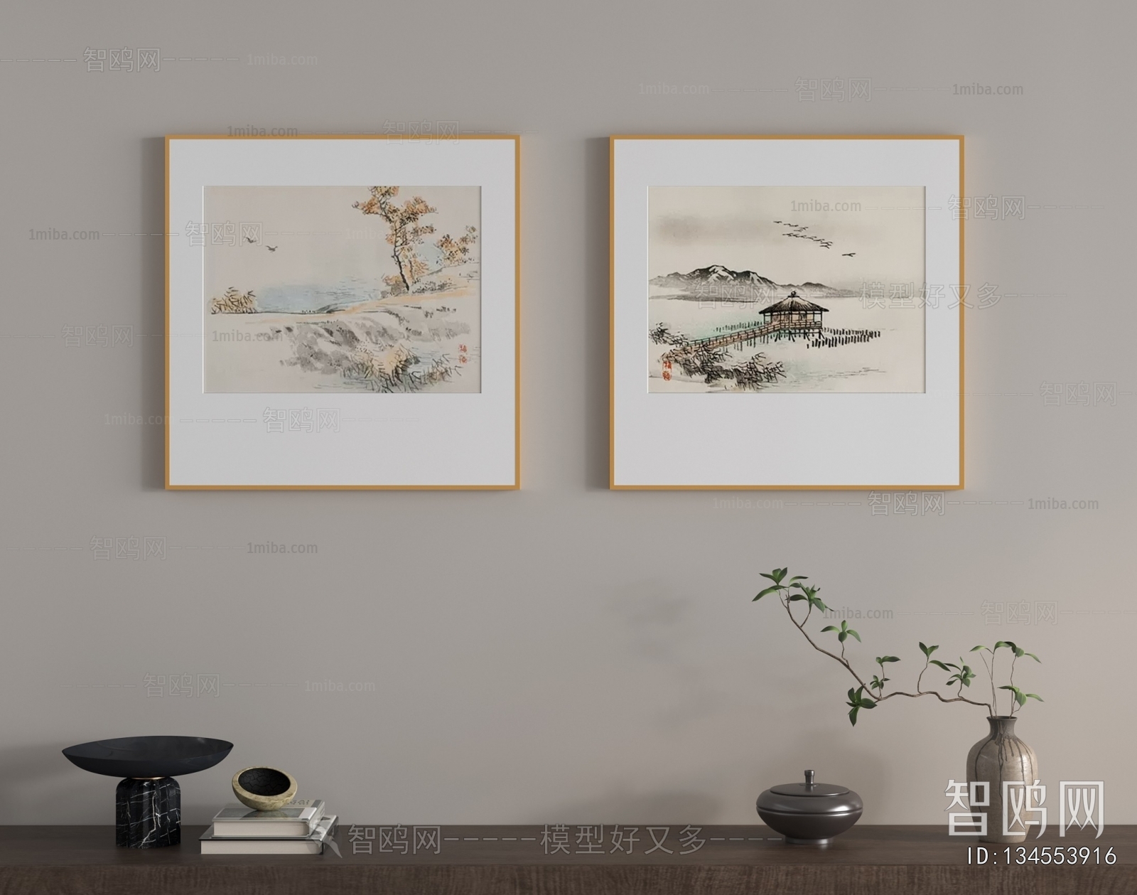New Chinese Style Painting