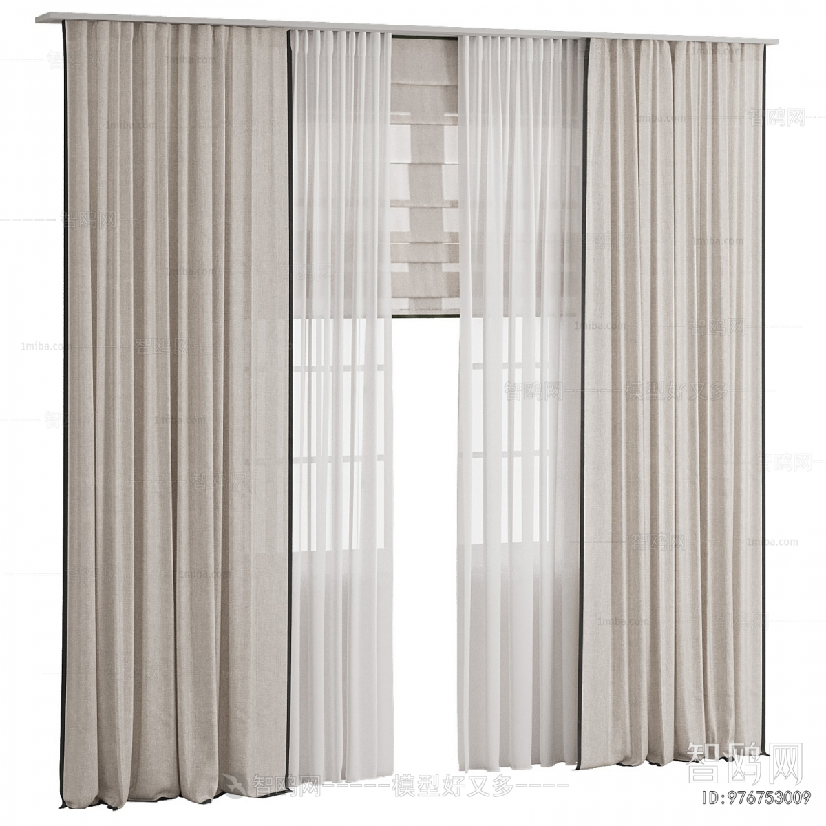 New Chinese Style The Curtain