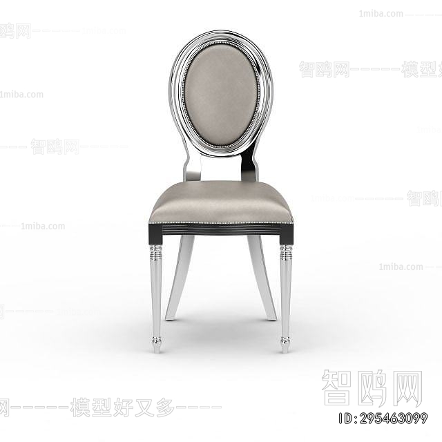 Simple European Style Single Chair