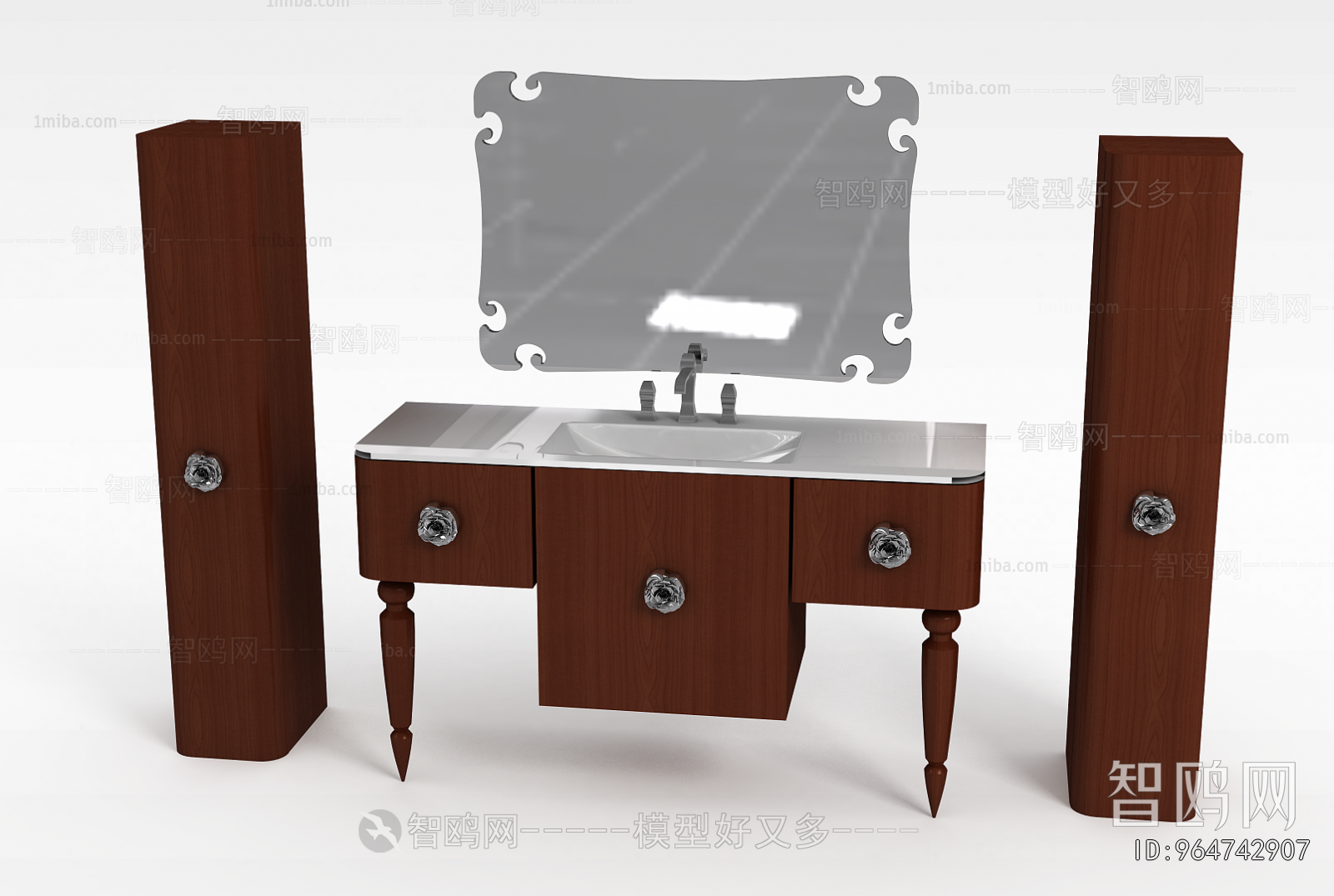 European Style Bathroom Cabinet