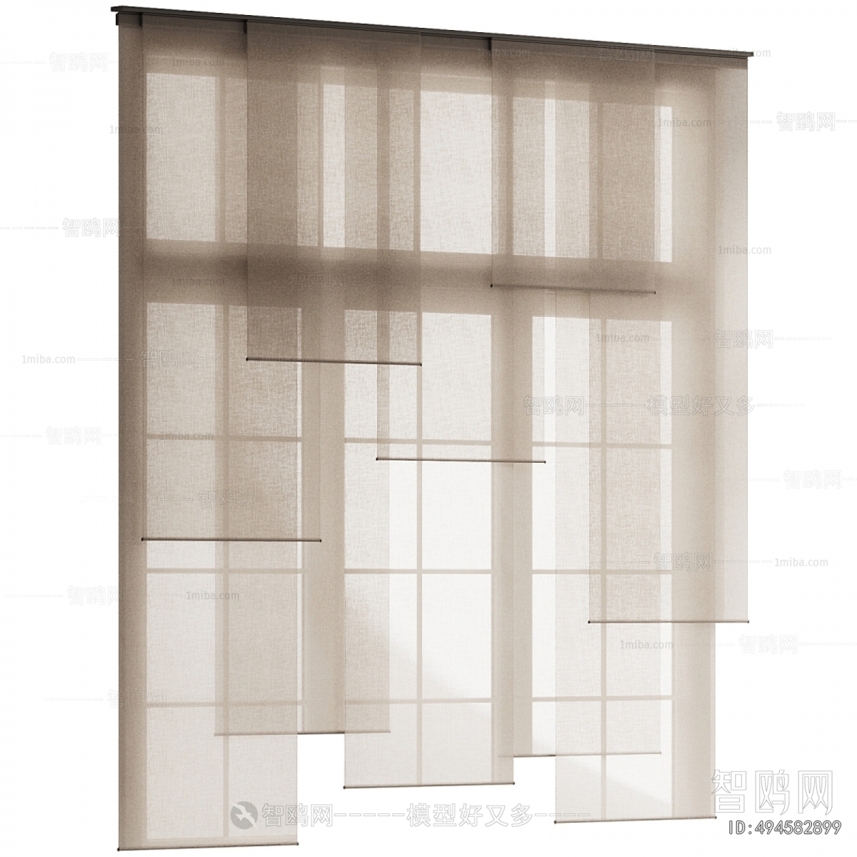 Modern Roman Curtain