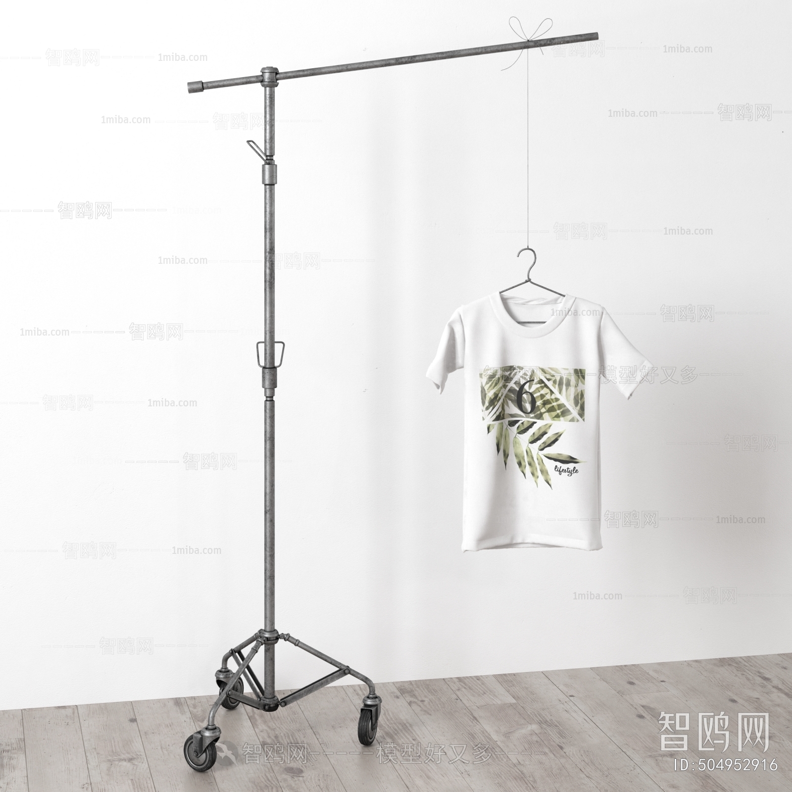 Industrial Style Coat Hanger