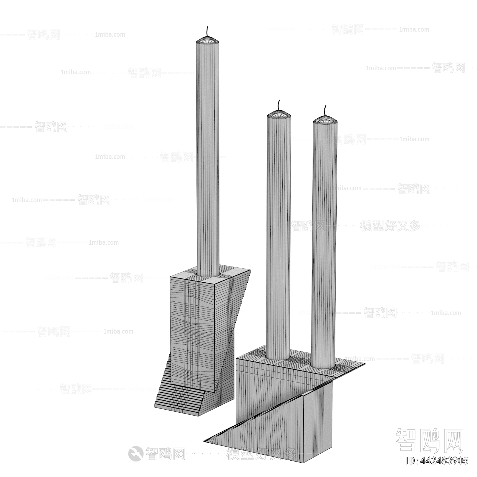 Modern Candles/Candlesticks