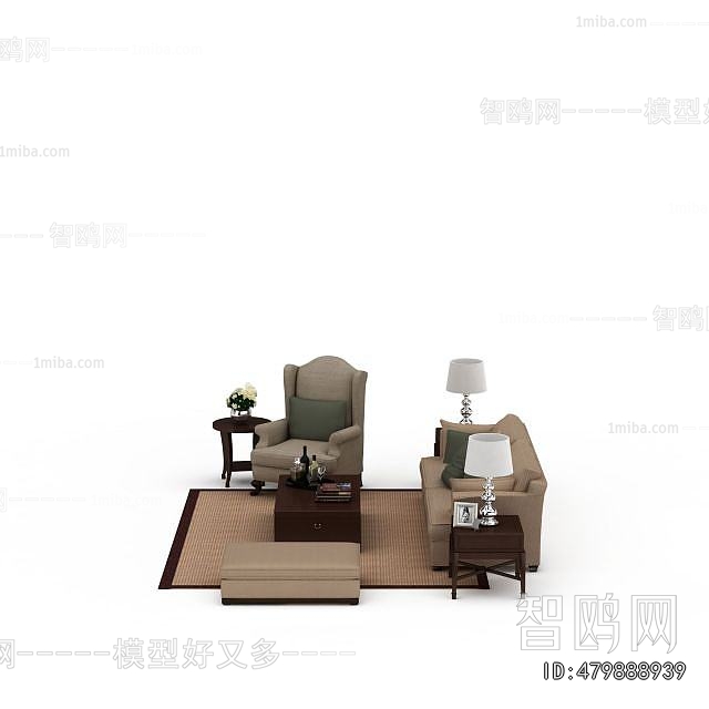 European Style Sofa Combination