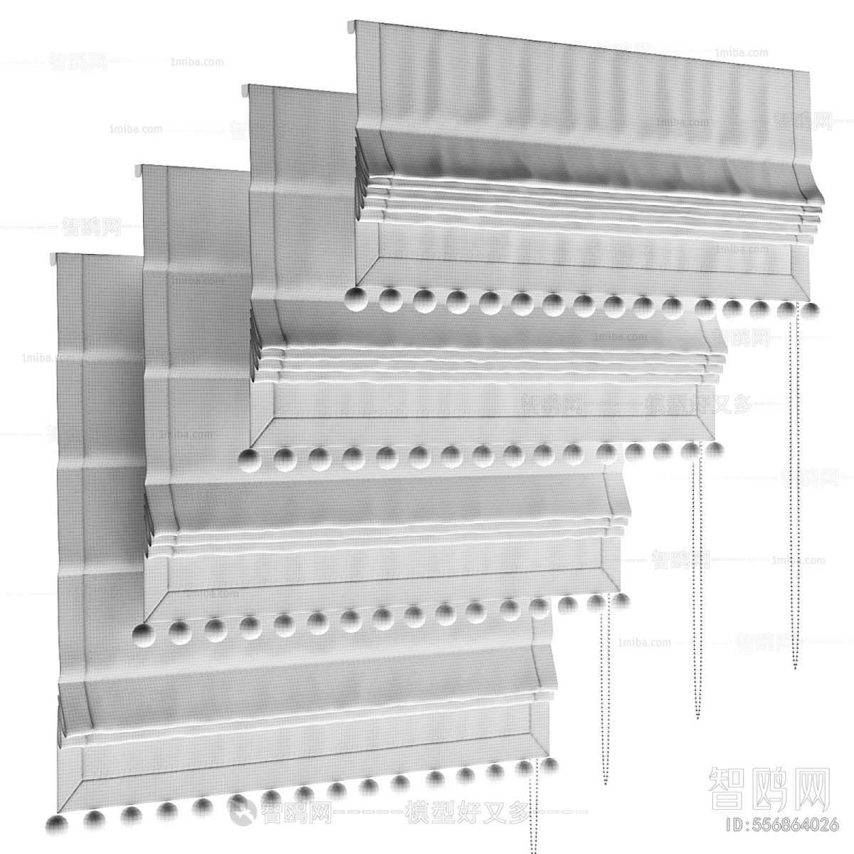 Modern Roman Curtain