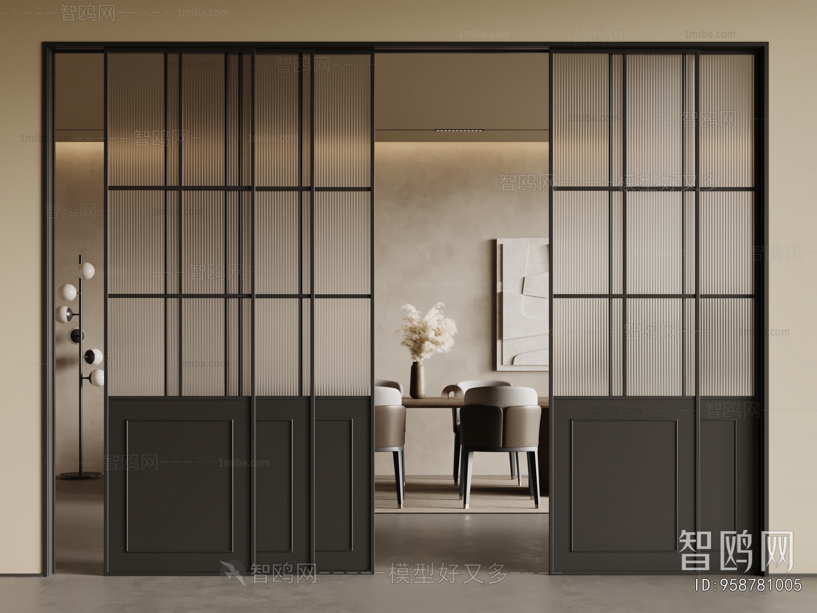 French Style Sliding Door