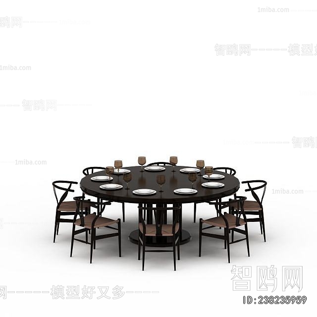 New Chinese Style Dining Table And Chairs