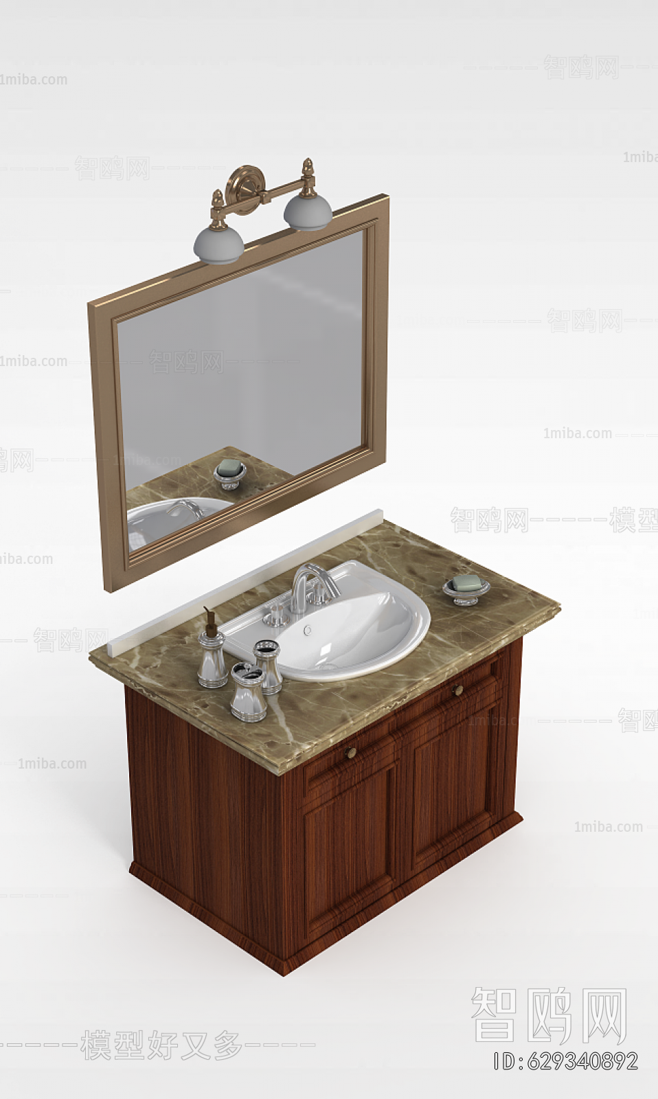 European Style Bathroom Cabinet