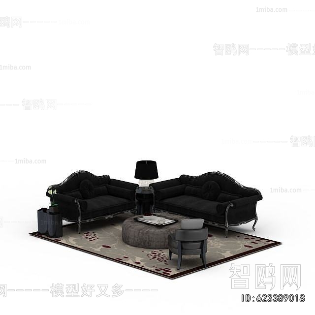 European Style Sofa Combination